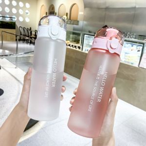 YUNAFIN 780ml Girl Boy Plastic Clear Leakproof Drinking Cup Sports Water Bottle Drinking Bottle