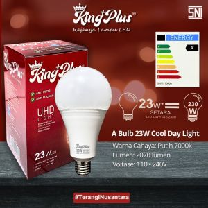 Lampu LED Bohlam E Bulb King Plus Bergaransi 1 Tahun