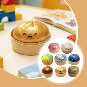 Hasbro | Oversized Rainbow Dumpling Squishies Soft Slow Rebound Sensory Squeeze Toy Relief Anxiety Fidget Stress Ball for ADHD Autism