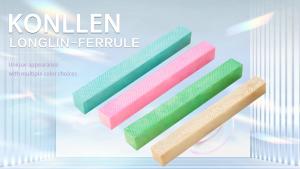 Juma Dragon rainbow ferrule 30cm billiard ferrule professional and durable DIY ferrule for pool Billiard Snookercues