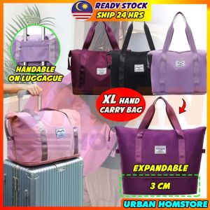 UBH 36L Duffel travel bag Beg pakaian travel Waterproof With shoe storage Gym Sport Travel bag Beg baju balik kampung