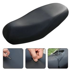 PU Leather Motorcycle Seat Cover Universal Elastic Cushions Waterproof Dustproof Sunscreen Cushion Seat Protector
