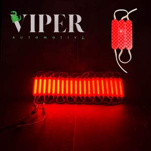 (1 Pcs) Lampu Led Modul 9 COB LED 12-24 Volt Lampu Led Strip Module COB 9 Chip Led Lampu Kabin Lampu Kolong Lampu Dekor Lampu Neon Papan