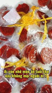 Cá Bò Nướng Sa Tế Dây 10 Gói Ăn Vặt Tuổi Thơ