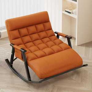 Thickened Extended Leisure Chair Bedroom Multi-purpose Swing Chair Metal Frame Suitable for All Ages Simple Modern Style