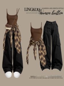 NUMEN BUTTON | Summer Stylish Plus-Size Two-Piece Set