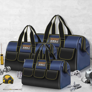 AIRAJ 13/16/18inch Multifunctional Tool Bag Oxford Cloth Electrical Bag Waterproof and Wear-Resistant Large Capacity Storage Bag
