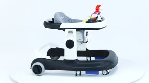 Baby walker anti-O-leg anti-rollover baby children multi-functional walker hand push can sit