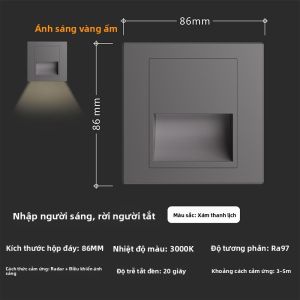 JINFI | Đèn Bước Cảm Biến Cho Cầu Thang Và Hành Lang