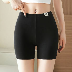 Miiow | Pure Cotton Safety Pants Womens Summer New Plus Size High Waist Briefs Tummy Control Butt Lifting No Roll Hem Underwear
