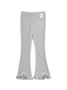 YOEHYAUL | Quần Leggings Dành Cho Bé Gái Cổng Gió Thoáng Khí Có Viền Ren