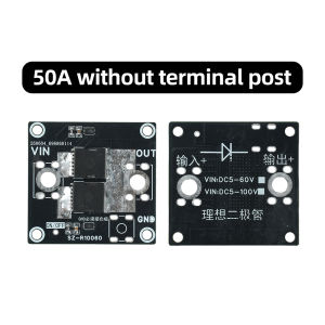 occkic | DC 5-100V 100A Ideal Diode Module High Current Low Heat Solar Backfeed Protect Dual-Chip Control Anti Backflooding Charge Module