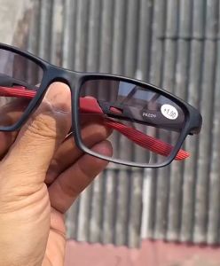 RBK Kacamata Baca Dan Jalan Sport Lensa Hitam Gradien Pria Wanita Kaca Mata Plus Umur 40