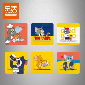 Mua Hai Tặng Một Công Tắc Trang Trí Miếng Dán Tường Đề Can Hoạt Hình Ổ Cắm Bảng Điều Khiển Chống Bụi Bẩn Miếng Dán Chống Thấm Nước Sáng Tạo Che-bộ Lưu Điện