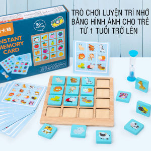 Trò chơi luyện trí nhớ giúp phát triển não phải chuẩn Montessori cho bé từ 2 tuổi