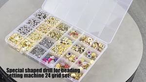 Bộ Dụng Cụ Đóng Đinh Tán Tự Làm Làm Thủ Công Đính Hạt Cúc Kim Loại Dụng Cụ Trang Trí Quần Áo Đồ Dùng Thủ Công Mỹ Nghệ