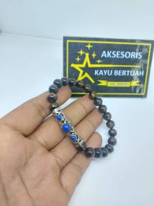Gelang kayu akar bahar tunggal