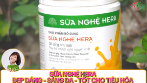 [CHÍNH HÃNG]- Sữa Nghệ Hera 500gr PHÙ HỢP VỚI NGƯỜI ĐAU DẠ DÀY giúp LỢI SỮA cho con bú