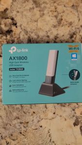 Wireless USB Adapter ตัวรับสัญญาณ WiFi6 TP-Link Archer TX20UH แบบ 2 คลื่นความถี่ AX1800 High Gain
