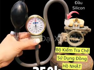 Đồng Hồ  Kiểm Tra Độ Kín  Của Kim Pontu Bình Xăng Con Xe Máy   Trọng Đại