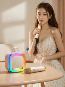kinyo | Bluetooth Karaoke Microphone Speaker Home KTV