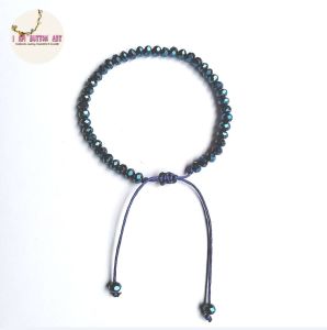 Gelang Tali Elastis Bracelet Wanita Kristal