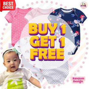 [Eytin Kids Closet] Brands Baby Multi Onesie OVERRUNS 100%Cotton Cute New Born Baby Clothes Boy 0 to 6 months Baby Suits Infant Romper Quality Baby Needs One-Piece Bodysuits Newborn Clothes Baby Girl Clothes Baby Products Newborn Sale Random 1PCS