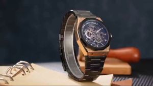 Jam Tangan Pria Belleda 9568 Limited Edition Automatic Sakelton Anti Air 30 Meter