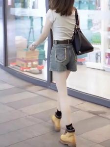 DVDK | Quần Short Jean Đùi Cao Slim