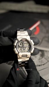 Jam Tangan Pria Casio General AE-1400WHD-1A Digital Dial Stainless Steel Strap