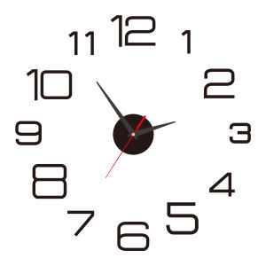 2026 Modern Design Large Wall Clock 3D DIY Quartz Clocks Fashion Watches Acrylic Mirror Stickers Living Room Home Decor Horloge