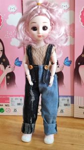 ส่งจากไทย‼️ตุ๊กตา ผู้หญิง สูง 30 ซม. คอแขนขาขยับได้ ตุ๊กตา BJD 3D