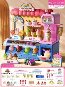 Đồ Chơi Bột Nặn Vai Trò Giáo Dục Cho Bé Gái 3-6 Tuổi