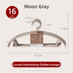 Non-slip Anti-marking Plastic Clothes Hanger