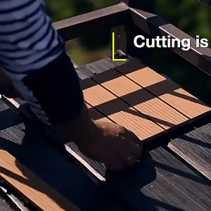 30cm*30cm Antisepsis Plastic Interlocking Deck Floor Tile Sticker Waterproof Wood Plastic Composite Interlocking Deck Tiles for Indoor&Outdoor