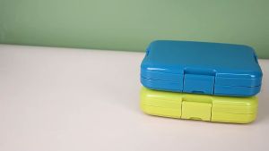 NUVOX Kids Bento Box with 5 Compartments – Leak-Proof Lunch Box for School Portable Food Container for Boys and Girls