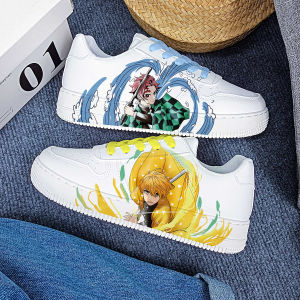 Nvtrc Kimetsu No Yaiba Low-Top Sneakers Two-Dimensional Animation Lovers Shoes 2024 Autumn and Winter New Sports Shoes Men