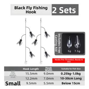 Ewitgo | Fly Fishing Rigged Lure Baits
