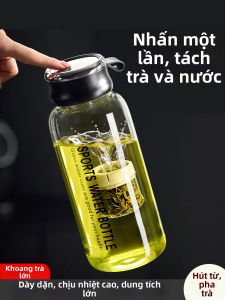 GIANXI | Cốc Pha Trà Lọc Nước Dung Lượng Lớn Chịu Nhiệt Có Từ Tính
