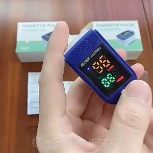 Original Oximeter Monitor Heart Rate/Pulse Fingertip Pulse Oximeter Health/First Aid Kit Oxymeter Oxygen Reading - Ready Stock Malaysia, New Arrival, Durable Oximeter Bag, High Quality