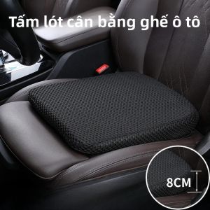 Đệm Ngồi Ô Tô Di Động Tăng Chiều Cao Thoáng Khí Pad Giảm Mệt Mỏi Thích Hợp Cho Ô Tô - Thảm Tăng Chiều Cao