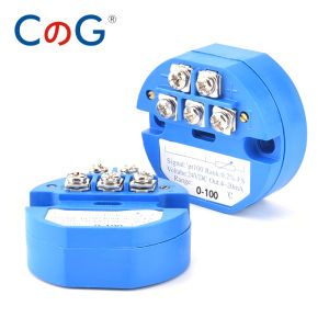 Integrated PT100 Temperature Transmitter Module 4-20mA Output DC24V Thermal Resistance RTD PT100 Temperature Sensor