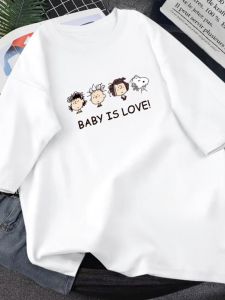 Áo Thun Cotton Tay Ngắn Mùa Hè Cho Bé Trai Và Bé Gái Áo Thun Cotton Phong Cách Hàn Quốc Áo Thun Trẻ Em Quần Áo Trẻ Em Thời Trang Thường Ngày