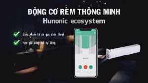 Động Cơ Rèm Wifi Hunonic Ecosystem | Điều Khiển Rèm Từ Xa Trên Điện Thoại Remote Ra Lệnh Giọng Nói