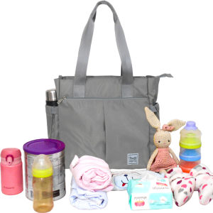 Diaper Bag Backpack Large Capacity - Multi-Compartment Waterproof Mommy Bag Lightweight Travel Baby Backpack with Insulated Bottle Pocket