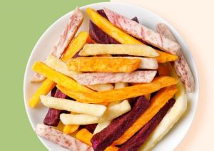 Four color potato chips dry sweet potato chips purple potato chips potato sweet potato chips 500g 1000g 四色薯条干