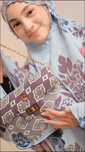 ALMIZA - Mukena Dewasa Daily Maxmara Luxury Silk Kamila Series Premium 2in1 Resleting Dagu Lasercut