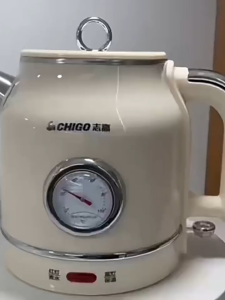 Retro style 1.5L capacity stainless steel electric kettle household kettle with built-in insulation Cerek elektrik retro 復古 電熱水壺