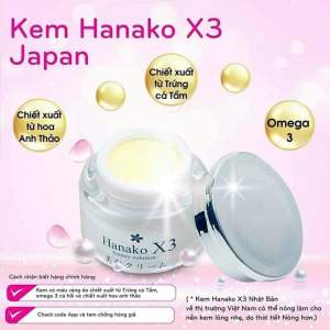 [ Chính Hãng ] Kem Hanako X3 Nhật Bản  12 gr - Dưỡng Trắng mờ nám giảm thâm mụn