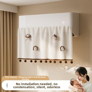 KAWEIRUI | Airflow Deflector Curtain Air Conditioner Cover
